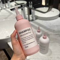 Offre Spéciale – Bouteille de Gel Coiffant en Plastique PET Blanc Rose 100ml (16 oz) avec Bouchon à Bec Verseur, Impression Personnalisée, Emballage sur Mesure pour Encre, Pigment, Peinture