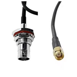 كابل توصيل RP-SMA ذكر إلى BNC أنثى مع وصلة LMR195 <span class=keywords><strong>CA</strong></span>-195R بسعر المصنع - Product Image 1