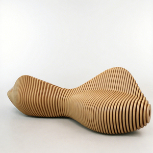 Silla de Madera Artística Y720, Asiento de Espera para Áreas Públicas, Exteriores, Estaciones de Metro, Hoteles Premium, Estudios, Aeropuertos, Bibliotecas y Bancos - Product Image 2