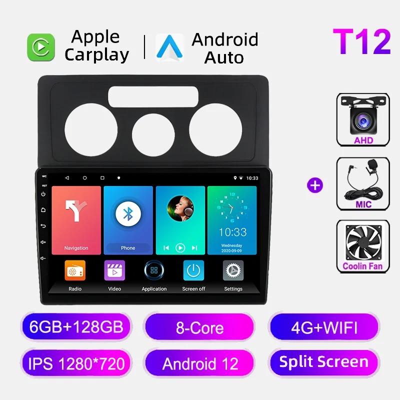 T12 6+128 Go Wi-Fi + 4G