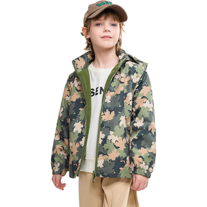 Manteaux d'hiver à capuche avec fermeture à glissière imperméable OEM pour garçons Parkas de style décontracté pour enfants Acheter <span class=keywords><strong>en</strong></span> Chine - Product Image 1