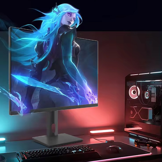 23.8 Inch 1920x1080 75Hz/165Hz Anti-Blue Light Borderless IPS Panel 1ms Response Time 1000:1 Contrast CE/FCC Gaming Monitor