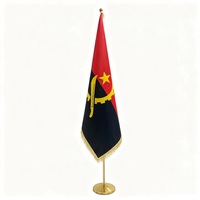 Ensemble de drapeaux internationaux assortis - Polyester durable avec œillets en laiton pour expositions culturelles, présentations éducatives