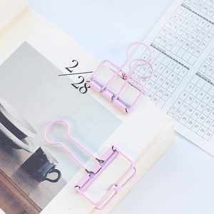 Metallo medio Macaron cavo raccoglitore clip per <span class=keywords><strong>ufficio</strong></span> fornitore di <span class=keywords><strong>accessori</strong></span> per la scuola - Product Image 4