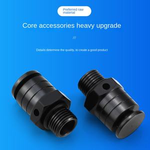 วาล์วนิวเมติกระบายความร้อนแบบปุ่มแมนนวลชิ้นส่วนนิวเมติกสำหรับ1นาทีวาล์วกดระบายแรงดันท่อไอเสีย - Product Image 2