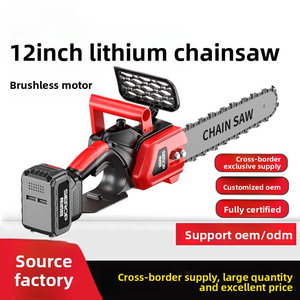 Scie circulaire industrielle sans balais 21V de 12 pouces, haute puissance, à une main, lithium-ion, pour la coupe du bois et l'élagage des arbres, profondeur de coupe de 320 mm - Product Image 6