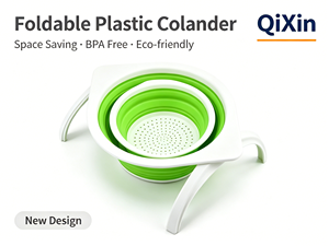 Passoire <span class=keywords><strong>pliable</strong></span> en plastique, <span class=keywords><strong>panier</strong></span> égouttoir <span class=keywords><strong>pliable</strong></span> pour évier, sans BPA, écologique pour ustensiles de cuisine, personnalisation OEM - Product Image 4