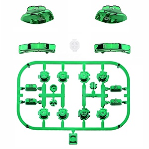 Accessoires de jeu EXtremeRate, touches directionnelles de remplacement vertes, kits de boutons ABXY pour manette Nintendo Switch - Product Image 1