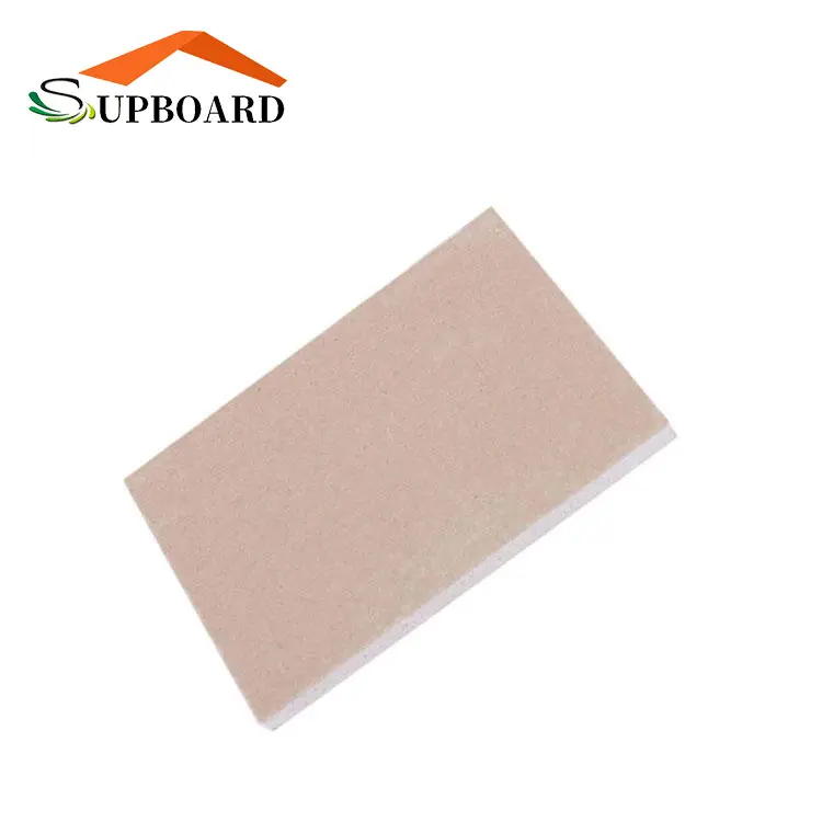 Papan plafon gipsum umum Panel dinding Interior papan langit-langit Drywall