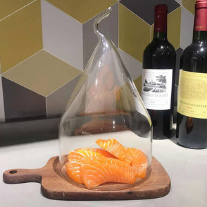 Vente <span class=keywords><strong>en</strong></span> gros grand dôme <span class=keywords><strong>en</strong></span> <span class=keywords><strong>verre</strong></span> transparent transparent <span class=keywords><strong>cloche</strong></span> <span class=keywords><strong>cloche</strong></span> affichage dômes pour la nourriture - Product Image 2