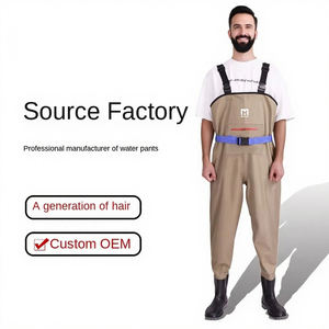 Waders de poitrine pour femmes Waders de pêche imperméables respirants avec bottes Équipement en nylon durable pour Wading extérieur - Product Image 6