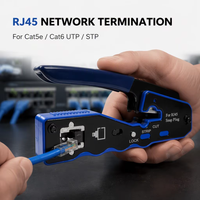 Pince à sertir EZ pour câbles réseau RJ45/RJ11 UTP/STP, vente en gros d'usine