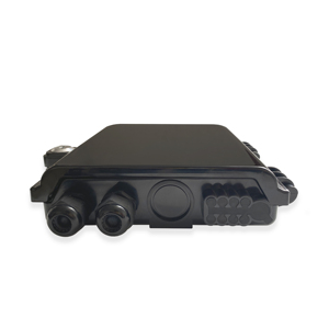 Caja de Distribución de Fibra Óptica de 8 Núcleos, 8 Puertos, Negra, para Exteriores, Caja Terminal FTTH para Pasillos - Product Image 3