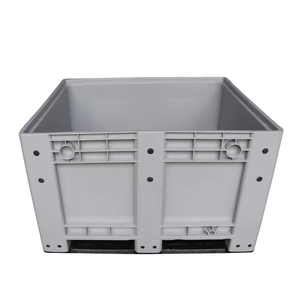 Caixa Palete de Plástico Sólido Reforçado QS para Armazenamento de Água, Tanque para Frutos do Mar, Aquicultura e Contêiner Industrial de Líquidos - Product Image 3