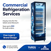 Vitrinas Refrigeradas y Exhibidores para Bebidas Energéticas y Agua