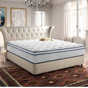 Luxury Soft Thickened Memory Cotton Hotel <b>Mattress</b> Modern Design Independent Spring Convertible Silent Natural Latex for Bedroom - Product Image 1