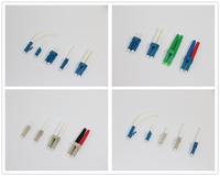 Konektor SC UPC APC SM SX Berkualitas Tinggi untuk Kabel Fiber 0.9 2.0 3.0mm (Belum Terpasang)