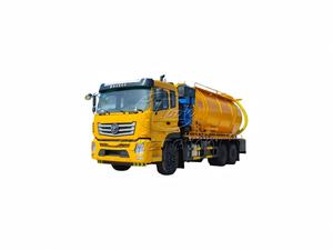 Camión de Saneamiento de Aguas Residuales con Aspiración y Chorro, 6x4, Económico, Weichai 350HP, Opciones LHD y RHD, para Saneamiento - Product Image 1