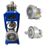 Différents types de ventilateurs à vide annulaires et souffleurs Roots sont utilisés pour le transport pneumatique de matériaux tels que le soja, le plastique et le riz.