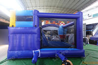 Lilytoys Venta De fábrica espacio inflable Combo cohete gorila castillo inflable Gonflable astronauta castillo hinchable con tobogán