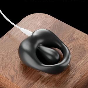 Anneau vibrant étanche pour hommes avec télécommande Sax en forme <span class=keywords><strong>de</strong></span> bouche Massage des testicules du pénis pour couples et <span class=keywords><strong>solo</strong></span> - Product Image 5