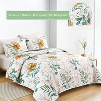Conjunto de algodón para todas las estaciones, conjunto de diseñador español, edredones, Minorista, tela de bambú acolchada, juegos de cobertor de cama de Bambú
