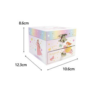 Yiyu Sonmelix - Caja <span class=keywords><strong>Musical</strong></span> <span class=keywords><strong>de</strong></span> Madera MDF con Diseño <span class=keywords><strong>de</strong></span> Princesa y <span class=keywords><strong>Castillo</strong></span> para Niñas y Niños, Regalo <span class=keywords><strong>de</strong></span> Cumpleaños, en Existencia - Product Image 3