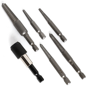 Juego de extractores de tornillos de 83 mm con ranura en espiral, acero al carbono, grado industrial, para uso doméstico - Product Image 2