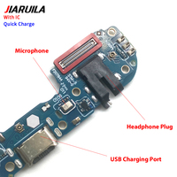Placa flexible del puerto de carga con conector de audio para OPPO Realme C30 C31 C35 C51 C53 C55 C61 C63 C65 C67 4G 5G, piezas de PCB para cargador USB