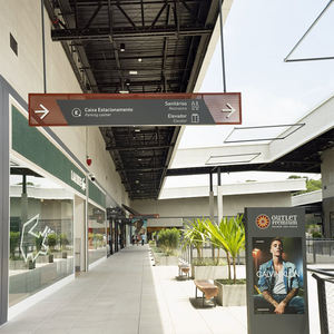 Internal Rectangle Hanging Waterproof Wayfinding System Hospital Office Building Ceiling <b>Signs</b> Arrow Directional Led Light Box - Product Image 6