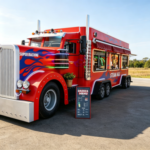 Integrated Kitchen Food <b>Trailer</b> Low Prices Design Mobile Food Cart for Commercial Vending Food Cart - Product Image 1