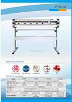 Plotter de corte de vinilo de corte de contorno MYCUT CY1500 con sensor de cámara Plotter de corte