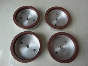 Disco de Pulir de Diamante con Resina Roja, Disco de Pulir de Vidrio Resistente al Desgaste para Máquina de Biselado para el Procesamiento de Vidrio - Product Image 5