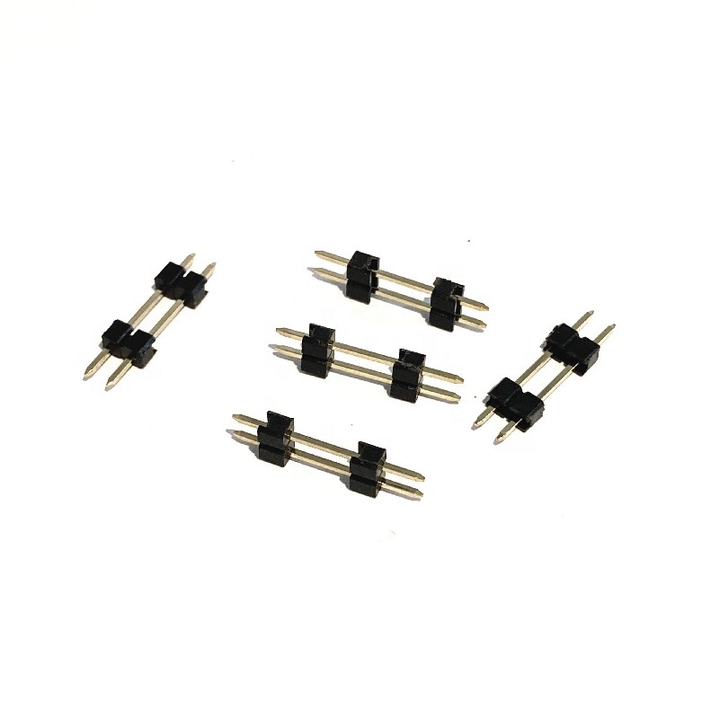2.54X2.54PH 1X2PIN Double Row Plastic 180 Degree DC Power Male And Female Pin Header DC Jack Connector