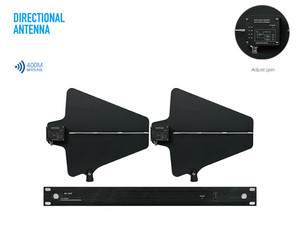 TKG844 Combinador de Distribución de Energía para Micrófonos Inalámbricos de <span class=keywords><strong>Cinco</strong></span> Vías con Antena Direccional, Amplificador de Señal UHF - Product Image 2