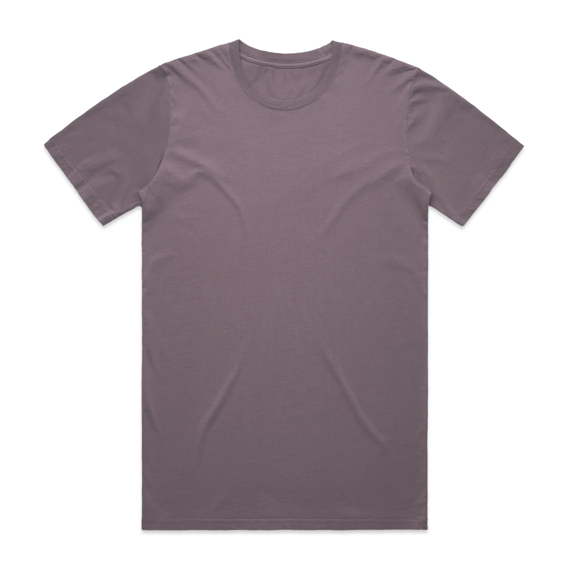20MOQ 100% pamuk klasik rahat yuvarlak boyun kısa kollu örme özel T-shirt düz erkek T shirt