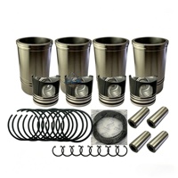 Kit de Reparación de Motor para TAD1170VE TAD1172VE, Kit de Juntas de Anillos de Pistón y Revestimiento de Cilindro para A25G A30G A30F A25F 22235061