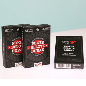 Professional Paper Poker <b>Cards</b> Black Durak Custom Logo Printed Personalized Game <b>Cards</b> Flexible Wholesale - Product Image 2