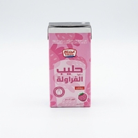 Cartons en briques aseptiques personnalisés pour boissons laitières et boissons aromatisées à la fraise