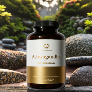 Doğal bitkisel malzemeler ile ashandandha takviyesi botanik özü kapsülleri destek özelleştirme - Product Image 5