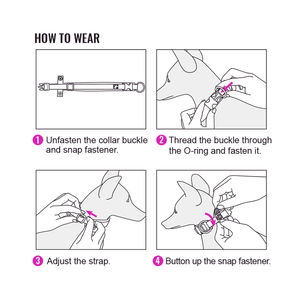 Collier pour chat et chien Truelove, <span class=keywords><strong>best</strong></span>-seller, réglable, robuste, en nylon souple, réfléchissant, lumineux, de luxe, vente en gros - Product Image 6