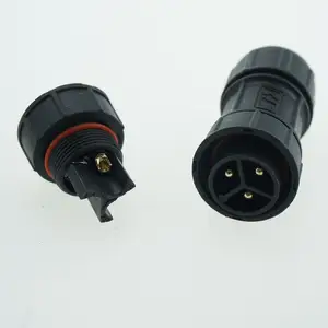 Ip67/68 M21 300V 20a Intelligente Led Draad Waterdichte Voeding Snelle Kabel Connector Waterdichte Connector Outdoor Cabl