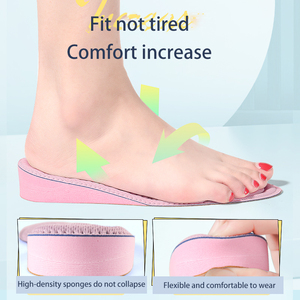 All'ingrosso <span class=keywords><strong>solette</strong></span> per scarpe invisibili cuscinetti per lifting del tallone dell'elevatore traspirante invisibile soletta montante MOQ <span class=keywords><strong>1</strong></span> paio - Product Image 3