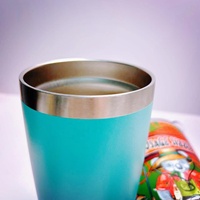 Gobelet à double paroi en acier inoxydable enduit de poudre de 20 oz 30 oz avec couvercle Magsafe Vasos pour les cadeaux d'anniversaire de la Saint-Valentin