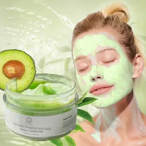 Private Label Nourishing Soothing Relaxing Facial Skin Care Aloe Sleeping Mask Gel Sleeping Mask