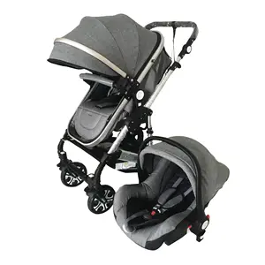 1 में सबसे सस्ता 3 यात्रा प्रणाली बेबी स्टॉलर बेबी कार सीट और स्टलर सेट बेबी कैरिज 1 में