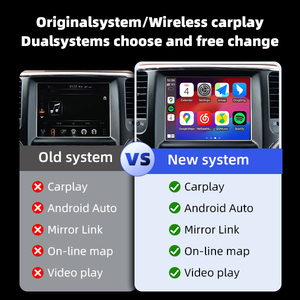 Oem ODM không dây Carplay Adapter <span class=keywords><strong>Android</strong></span> hộp tự động cho Jeep Grand Cherokee 2014 2017 Gương liên kết đài phát thanh nâng cấp màn hình Carplay - Product Image 3