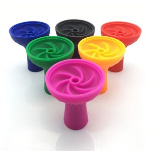 Cazoleta de silicona para shisha, soporte para carbón de tabaco de shisha, rojo - Product Image 1