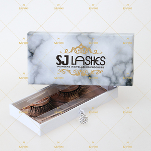 Boîtes à <span class=keywords><strong>cils</strong></span> vente entière <span class=keywords><strong>faux</strong></span> <span class=keywords><strong>cils</strong></span> emballage personnalisé dans une boîte - Product Image 6