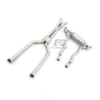Tuyaux d'échappement Catback en acier inoxydable de haute qualité avec silencieux à valve pour Rolls-Royce Ghost 6.7T 2024+ – Libérez la puissance de tous les terrains V12